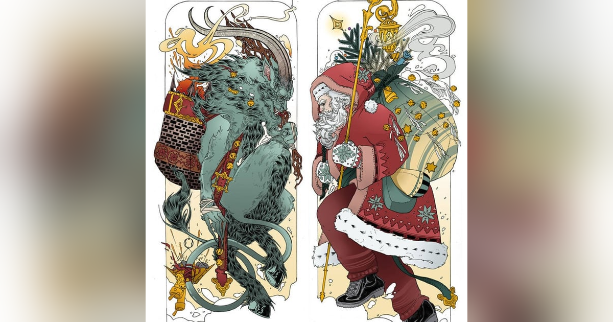 Krampus, Santa Claus is Molech, Elves, Krampusnacht, and Christmas are Satanic Babylonian Bullshit Krampus, Santa Claus is Molech, Elves, Krampusnacht, and Christmas are Satanic Babylonian Bullshit