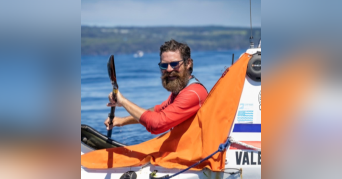 #71 - Cyril Derreumaux - Solo Kayak to Hawaii #71 - Cyril Derreumaux - Solo Kayak to Hawaii