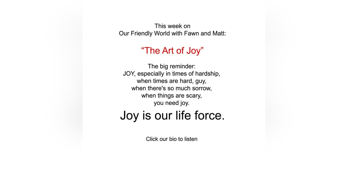 The Art of Joy The Art of Joy