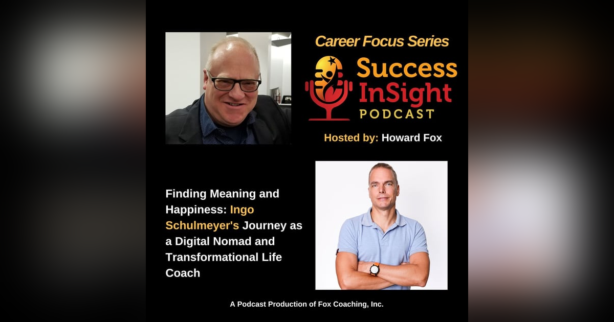 Finding Meaning and Happiness: Ingo Schulmeyer's Journey as a Digital Nomad and Transformational Life Coach Finding Meaning and Happiness: Ingo Schulmeyer's Journey as a Digital Nomad and Transformational Life Coach