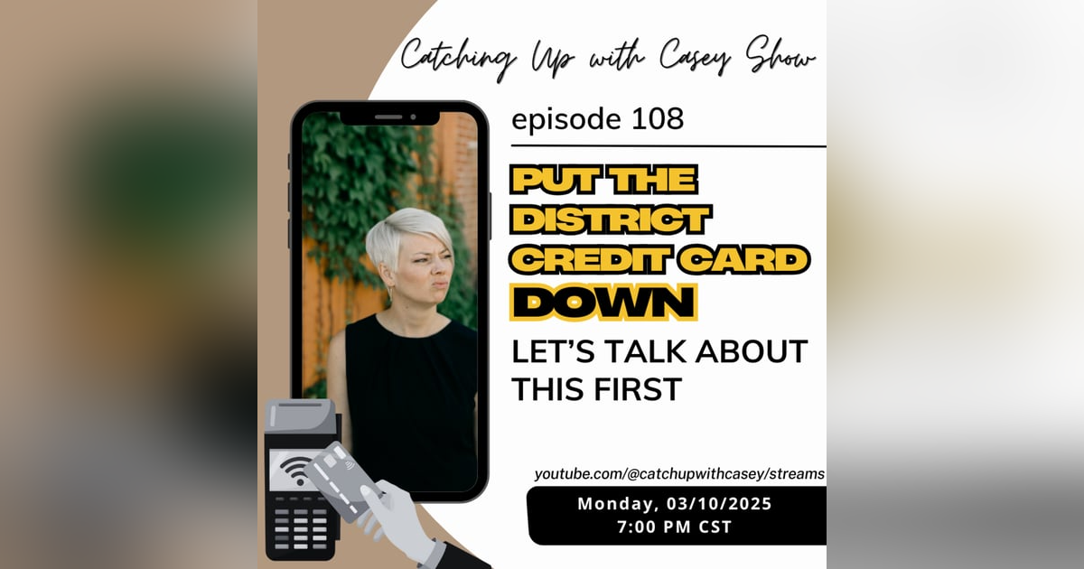 108. Put the Credit Card Down- Do This FIRST 108. Put the Credit Card Down- Do This FIRST