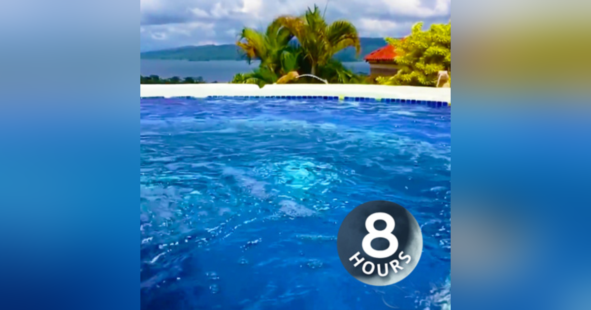 Hot Tub Water Sounds White Noise 8 Hours | Sleep, Study, Relax | Jacuzzi Hot Tub Water Sounds White Noise 8 Hours | Sleep, Study, Relax | Jacuzzi