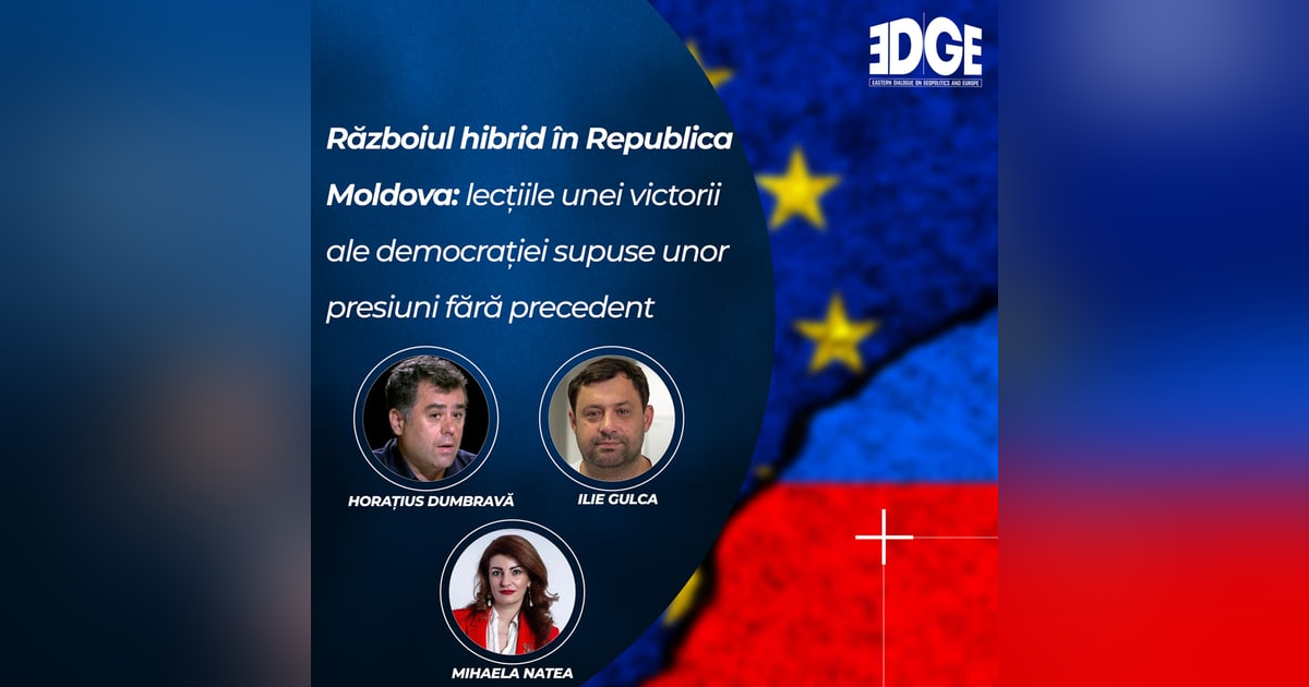 Războiul hibrid în Republica Moldova: lecțiile unei victorii ale democrației Războiul hibrid în Republica Moldova: lecțiile unei victorii ale democrației