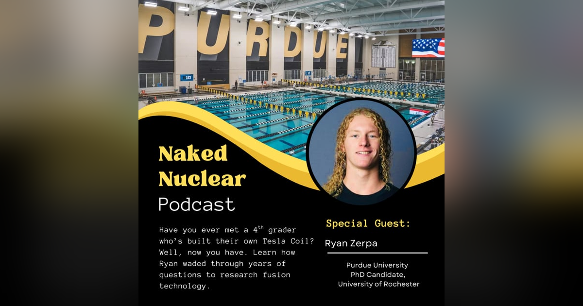 Swimming through Fusion Research: Student Spotlight with Ryan Zerpa Swimming through Fusion Research: Student Spotlight with Ryan Zerpa