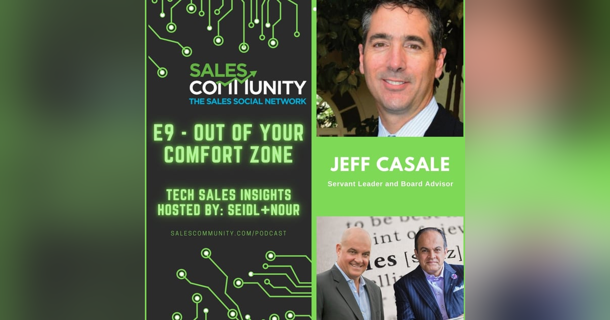 E9 - Out of Your Comfort Zone with Jeff Casale E9 - Out of Your Comfort Zone with Jeff Casale