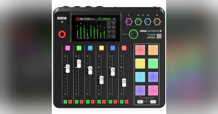 image for RØDECaster Pro II: The Ultimate Podcasting Partner