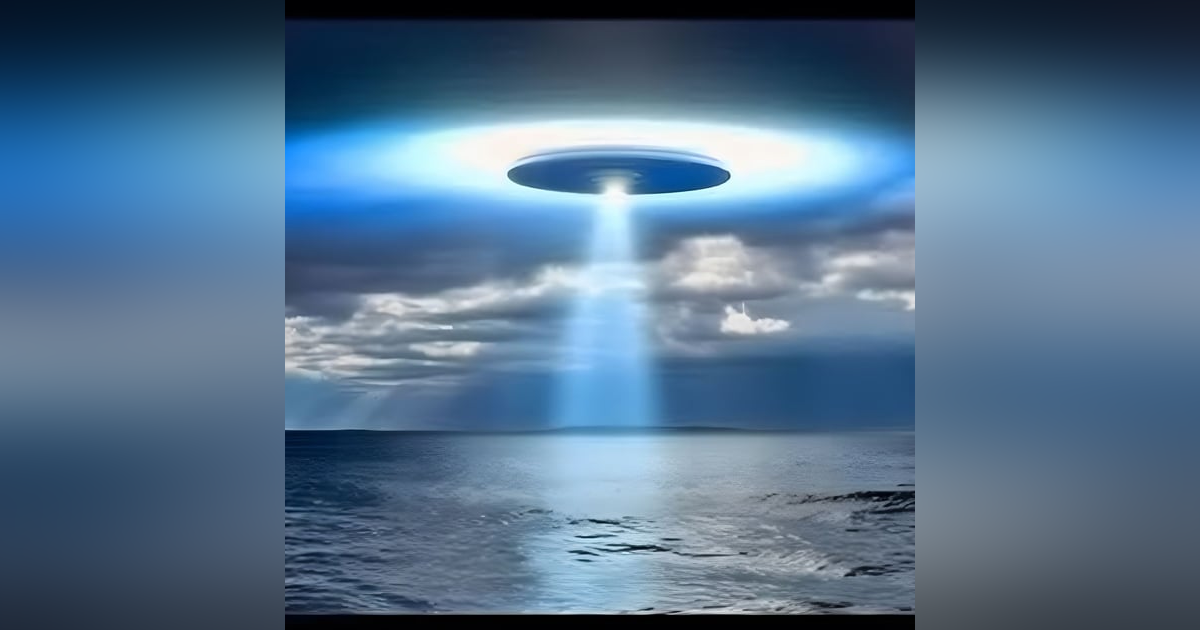 Pictures of UFOs Over an Oil Rig in Mexico Pictures of UFOs Over an Oil Rig in Mexico
