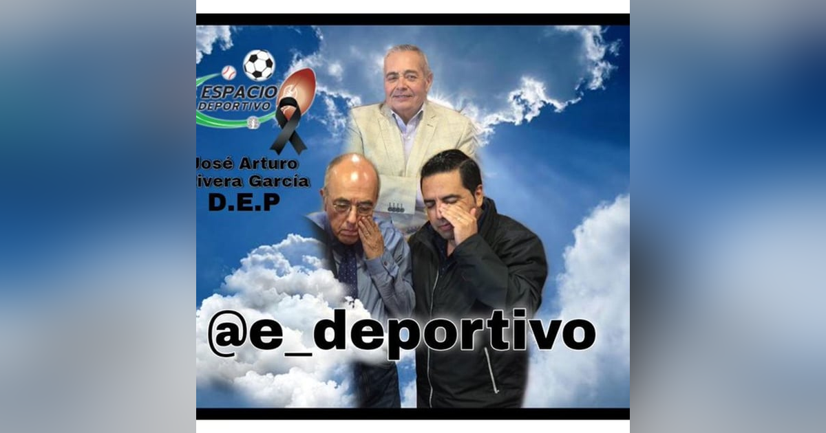 Hasta Siempre Rudo Rivera, te vamos a extrañar en Espacio Deportivo de la Tarde 10 de Febrero 2022 Hasta Siempre Rudo Rivera, te vamos a extrañar en Espacio Deportivo de la Tarde 10 de Febrero 2022