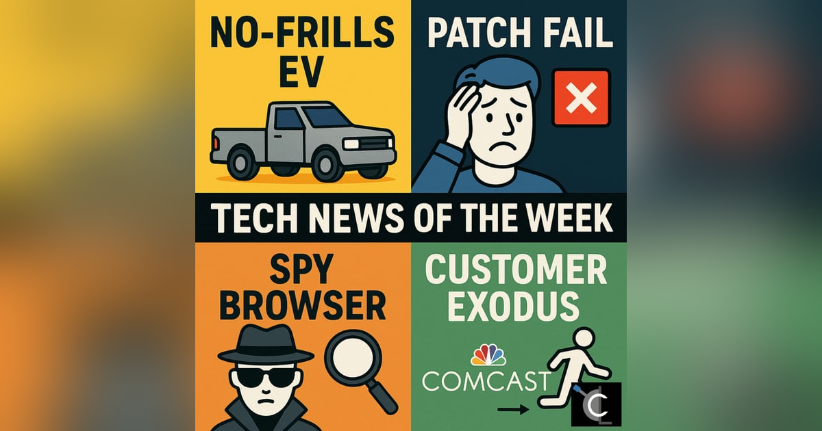 Perplexity’s New Browser Wants All Your Data | Tech News of the Week Perplexity’s New Browser Wants All Your Data | Tech News of the Week