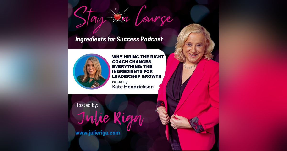 Why Hiring the Right Coach Changes Everything: The Ingredients for Leadership Growth Why Hiring the Right Coach Changes Everything: The Ingredients for Leadership Growth