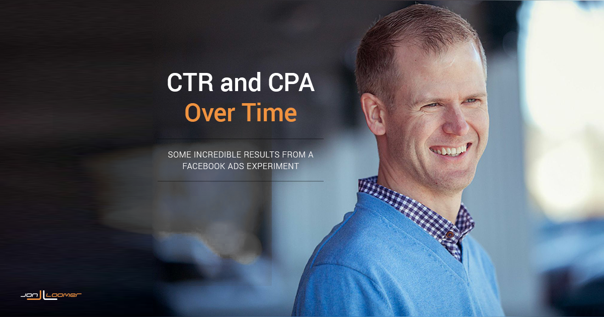 Facebook Ads Results: Click-Through Rate and Cost Per Action Over Time Facebook Ads Results: Click-Through Rate and Cost Per Action Over Time