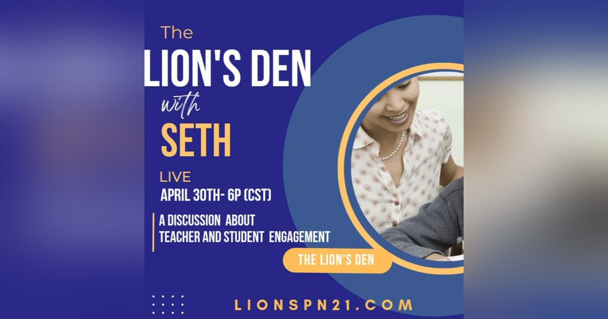 Teaching the youth Part 3: Teacher and Student Engagement Teaching the youth Part 3: Teacher and Student Engagement
