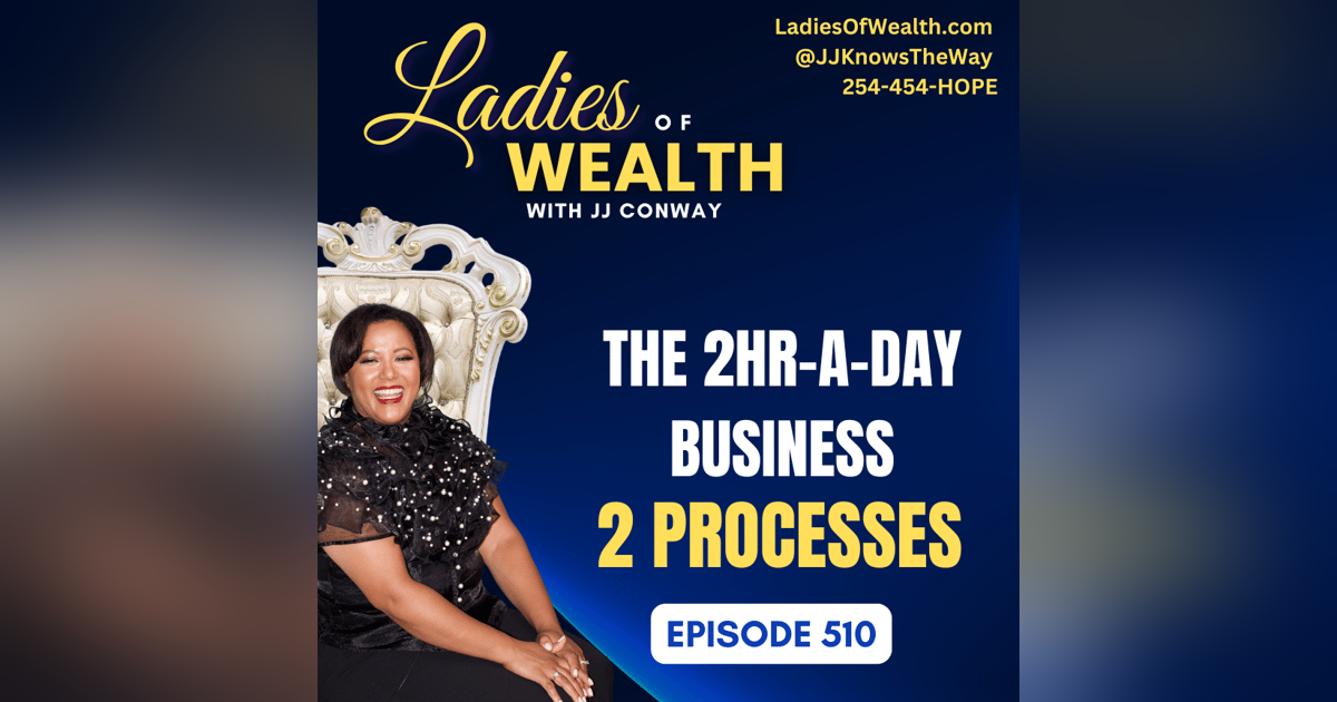 Episode 510: Building Your 2-Hour-a-Day Business – 2 Processes Episode 510: Building Your 2-Hour-a-Day Business – 2 Processes