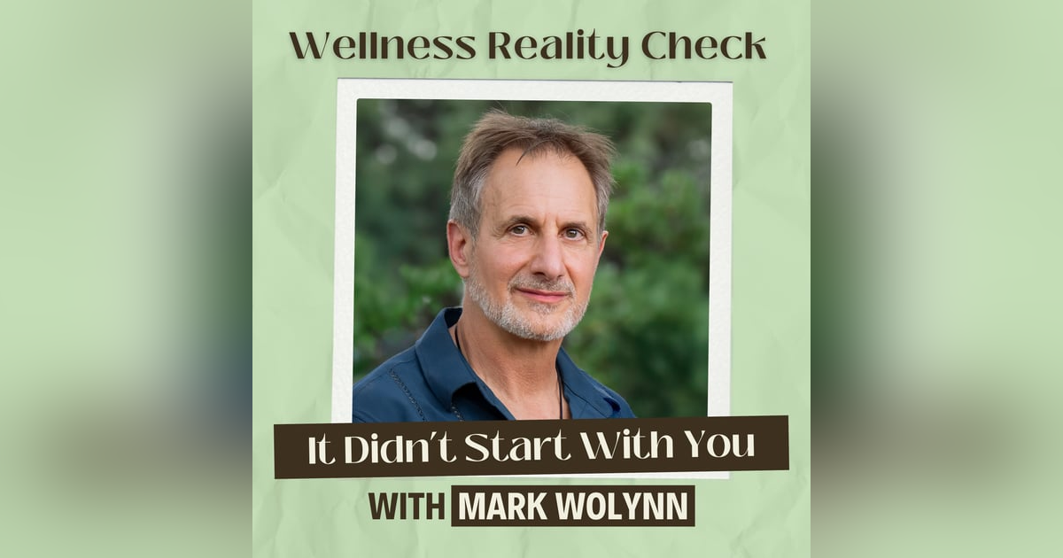 34 - It Didn't Start with You with Mark Wolynn 34 - It Didn't Start with You with Mark Wolynn