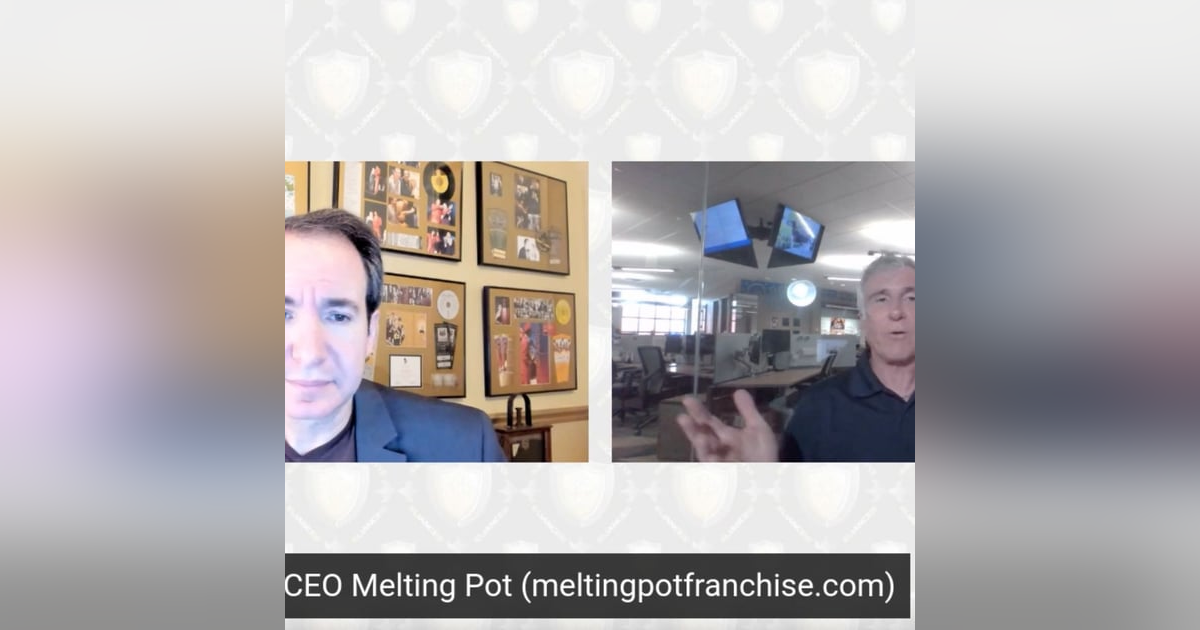 Bob Johnston, CEO Melting Pot Bob Johnston, CEO Melting Pot