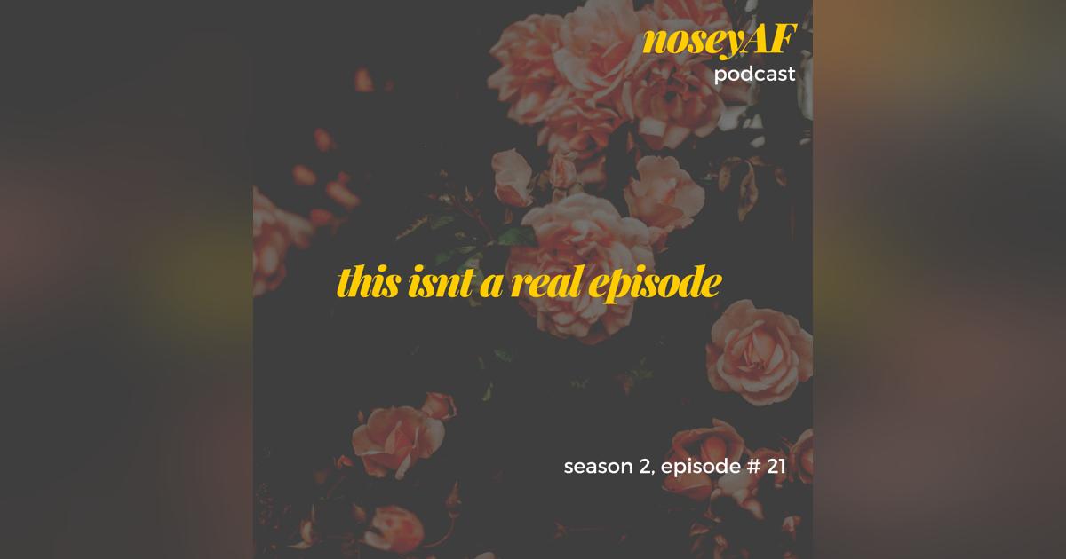 this isnt a real episode this isnt a real episode