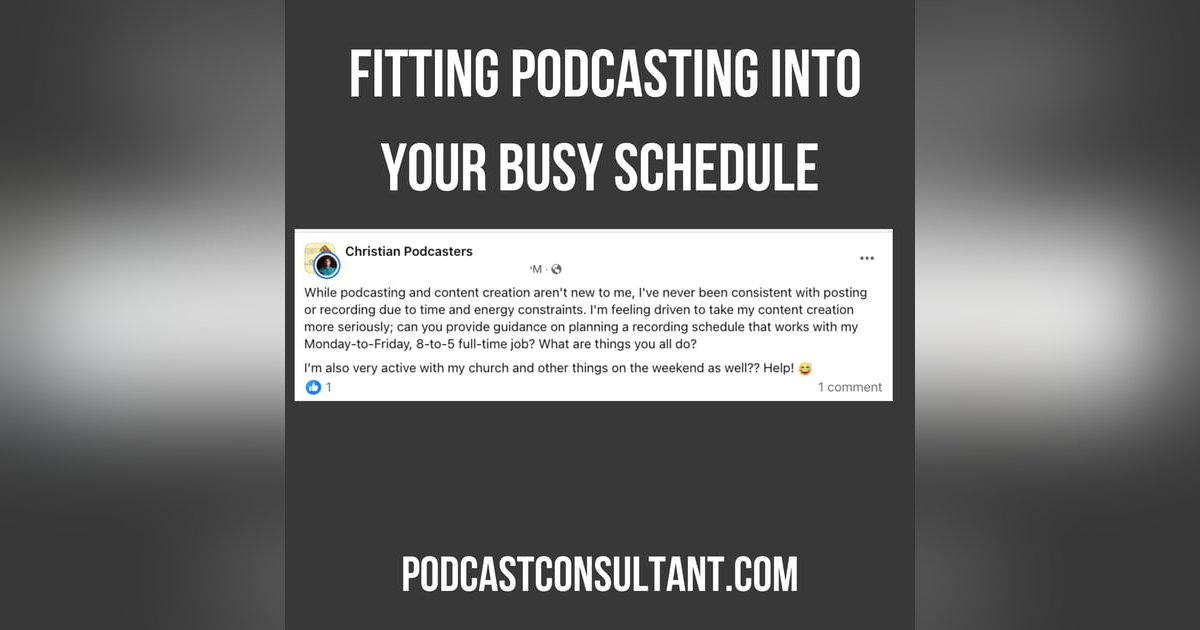 Time Hacks for Podcasters: Fitting Podcasting into Your Busy Schedule Time Hacks for Podcasters: Fitting Podcasting into Your Busy Schedule