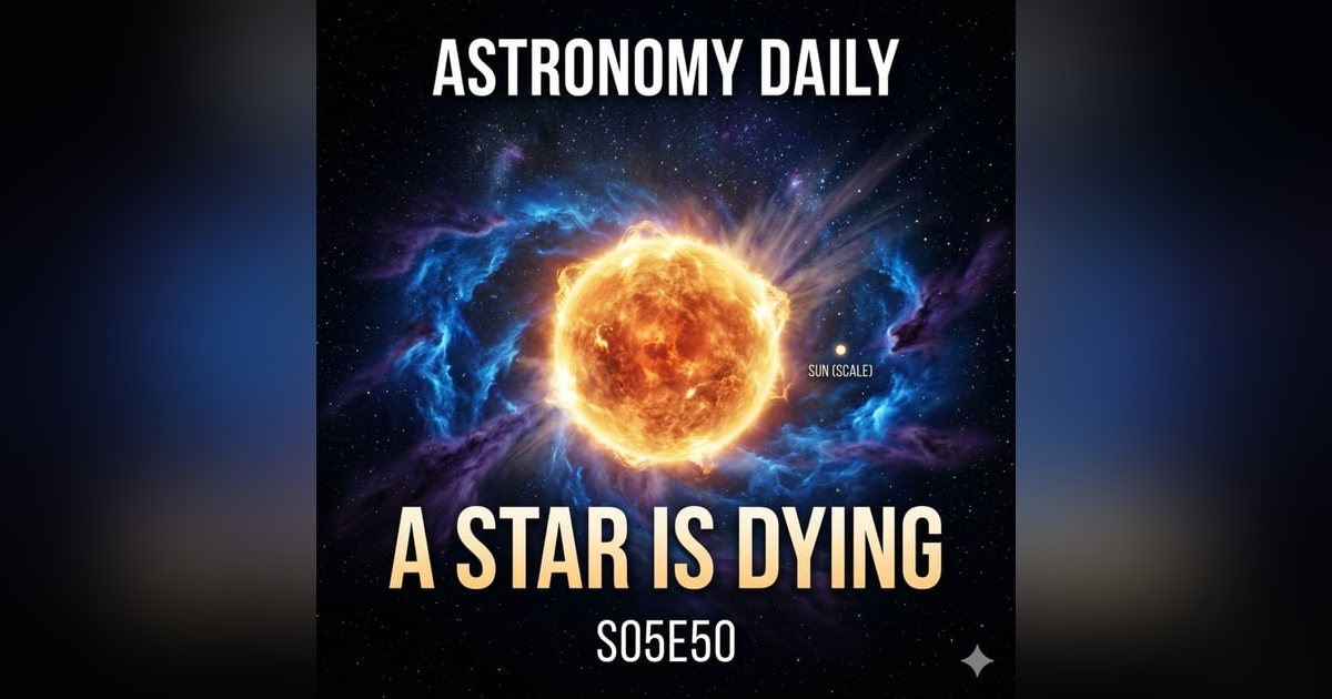 Dying Star, Skull Nebulae, and a Blood Moon Dying Star, Skull Nebulae, and a Blood Moon