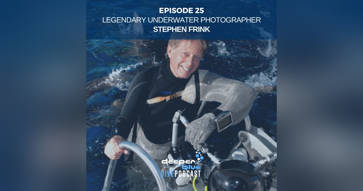 Legendary Underwater Photographer Stephen Frink On How Dolphins May Have Saved His Life, and New Jellyfish Discovered! Legendary Underwater Photographer Stephen Frink On How Dolphins May Have Saved His Life, and New Jellyfish Discovered!