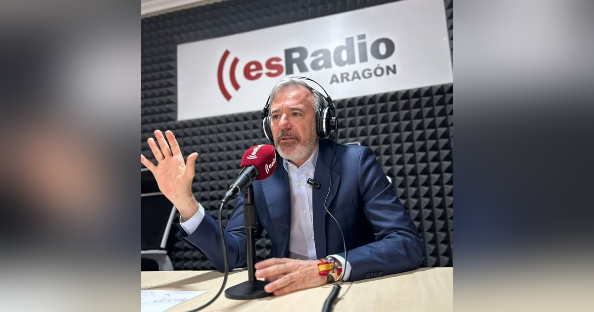 Federico entrevista a Jorge Azcón: "Pilar Alegría no viene a defender Aragón, sino a los independentistas catalanes" Federico entrevista a Jorge Azcón: "Pilar Alegría no viene a defender Aragón, sino a los independentistas catalanes"