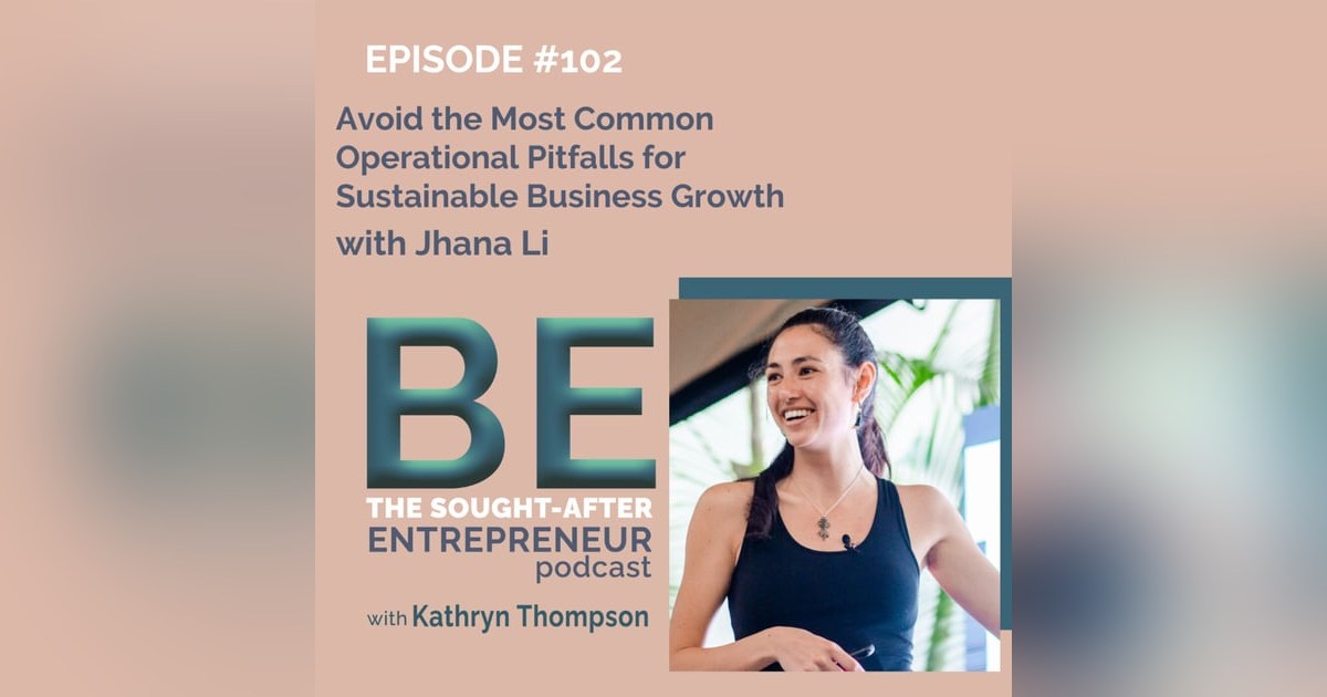 Breaking the Stagnation Cycle: Avoid the Most Common Operational Pitfalls for Sustainable Business Growth with Jhana Li Breaking the Stagnation Cycle: Avoid the Most Common Operational Pitfalls for Sustainable Business Growth with Jhana Li