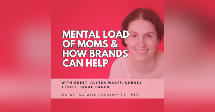 image for Mental Load of Moms & How Brands Can Help with Alyssa Wolff, episode 161
