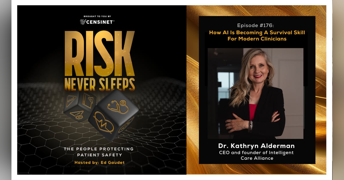 Episode #176. How AI Is Becoming A Survival Skill For Modern Clinicians, with Dr. Kathryn Alderman, CEO and founder of Intelligent Care Alliance Episode #176. How AI Is Becoming A Survival Skill For Modern Clinicians, with Dr. Kathryn Alderman, CEO and founder of Intelligent Care Alliance
