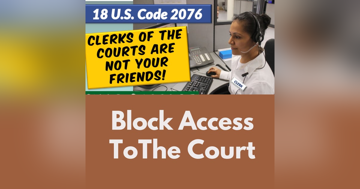 Season 4 Episode 11 - Block Access To The Clerk Season 4 Episode 11 - Block Access To The Clerk