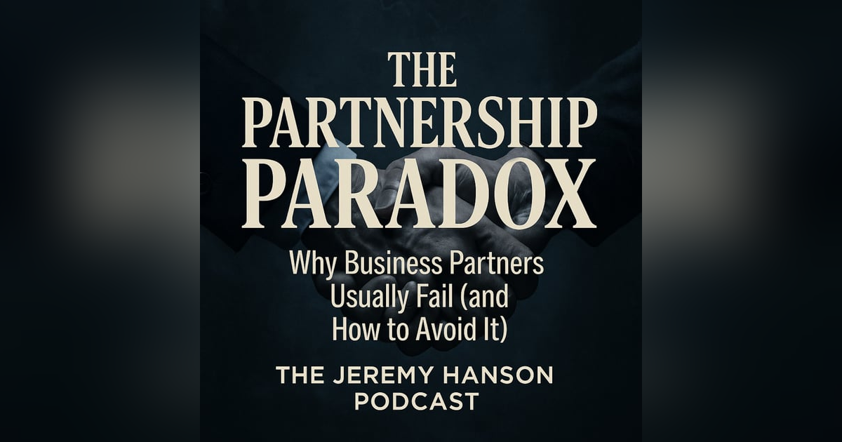 The Partnership Paradox: Why Business Partners Usually Fail (and How to Avoid It) The Partnership Paradox: Why Business Partners Usually Fail (and How to Avoid It)