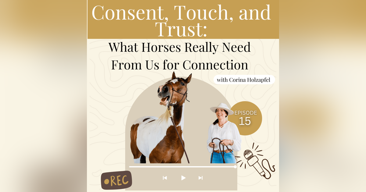 Consent, Touch, and Trust: What Horses Really Need From Us for Connection Consent, Touch, and Trust: What Horses Really Need From Us for Connection