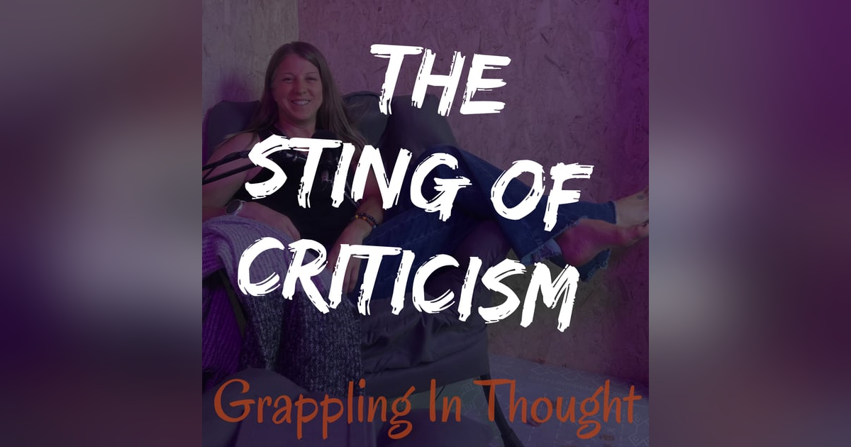 The Sting Of Criticism The Sting Of Criticism