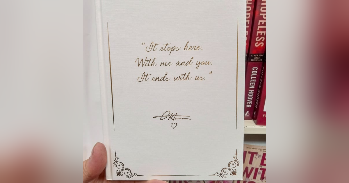 51. My Thoughts On It Ends With Us Hard Cover Special Edition and The Cast For This Movie 51. My Thoughts On It Ends With Us Hard Cover Special Edition and The Cast For This Movie
