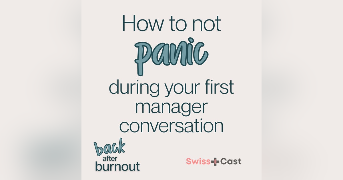 How Not to Panic During Your First Manager Conversation How Not to Panic During Your First Manager Conversation