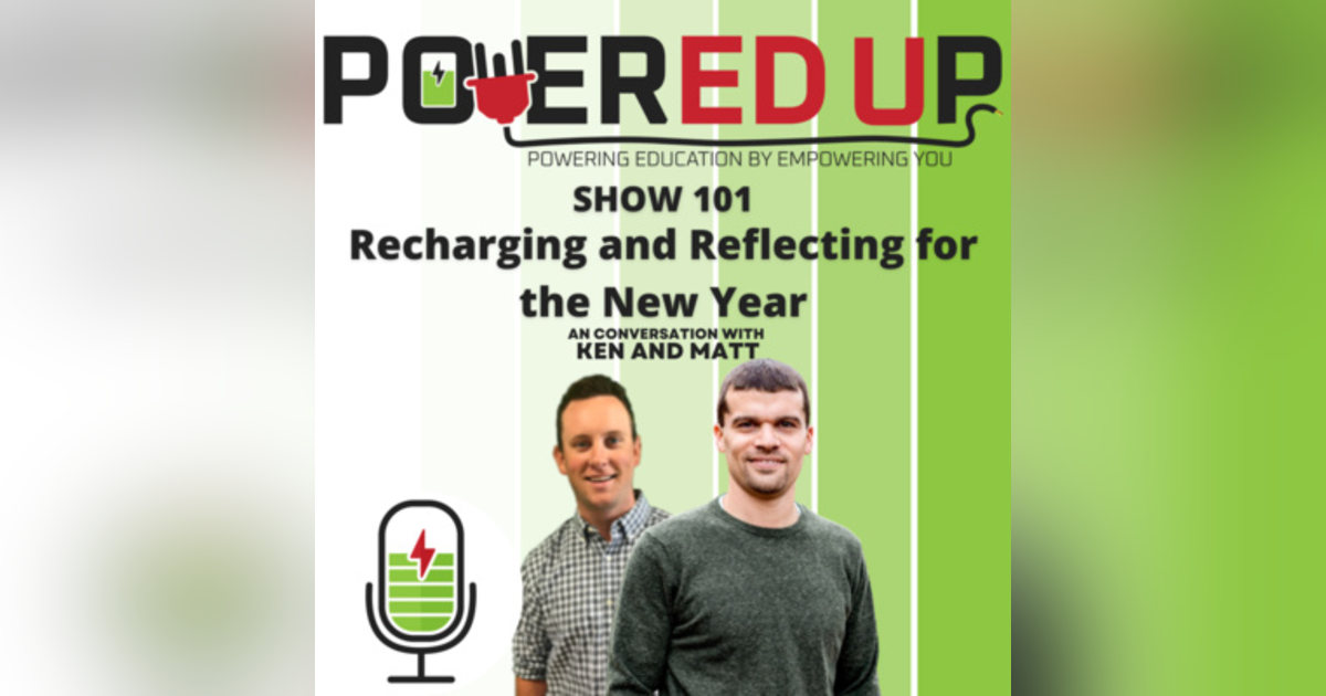 Recharging and Reflecting for the New Year Recharging and Reflecting for the New Year