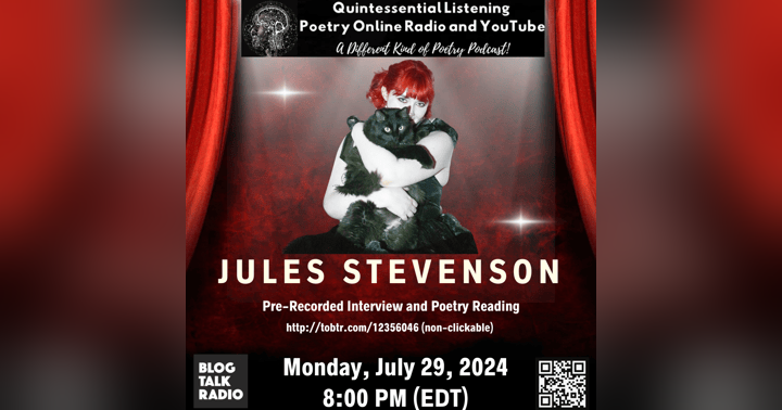 image for Jules Stevenson: A Rising Star in the Poetry World