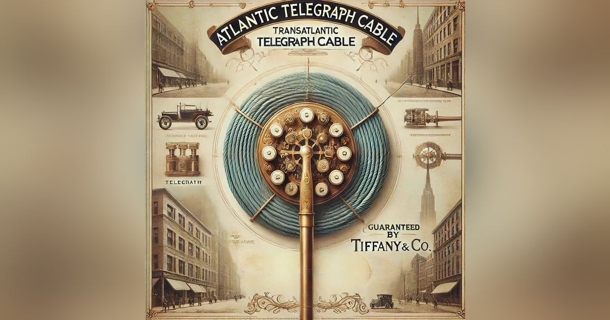 158: How a Telegraph Cable Launched Tiffany & Co. to Fame 158: How a Telegraph Cable Launched Tiffany & Co. to Fame