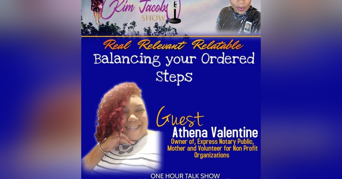 Balancing Your Ordered Steps Balancing Your Ordered Steps