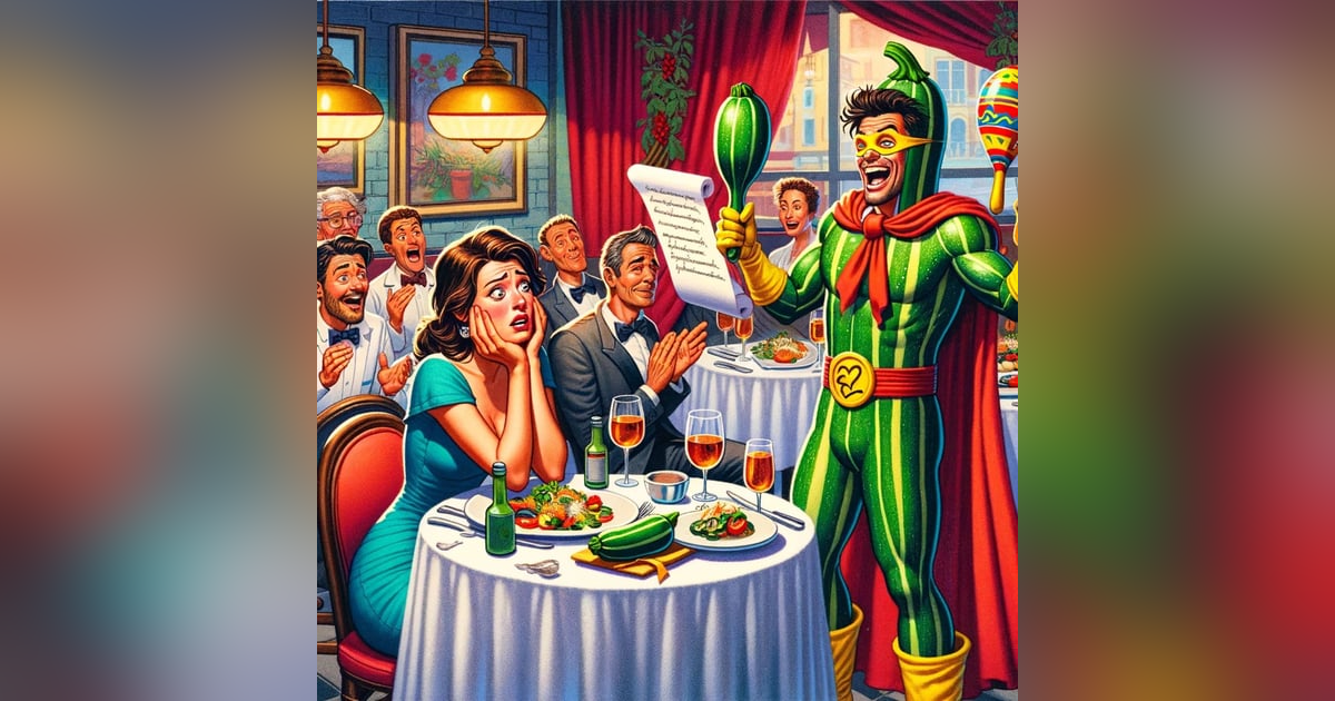 Captain Zucchini: Sandra's Unforgettable First Date Captain Zucchini: Sandra's Unforgettable First Date