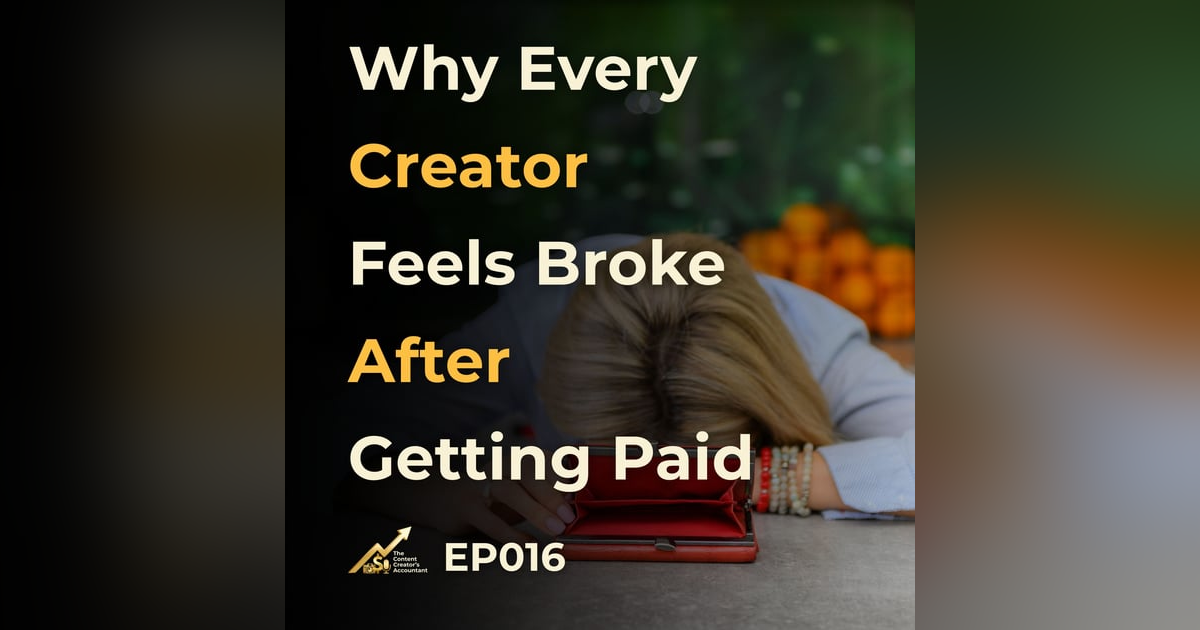 Why Every Creator Feels Broke After Getting Paid Why Every Creator Feels Broke After Getting Paid