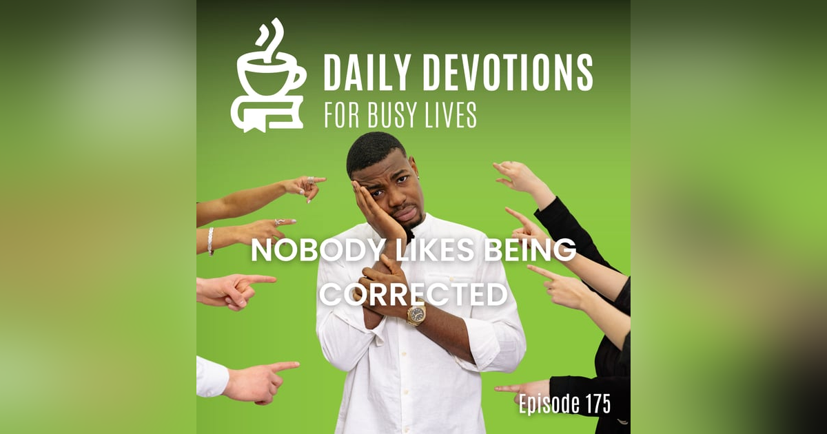 Nobody Likes Being Corrected Nobody Likes Being Corrected