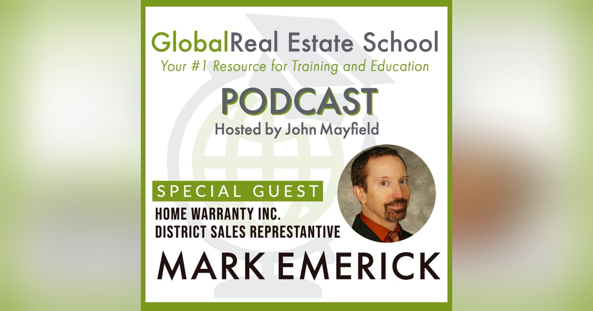 What is a Home Warranty? With special guest Mark Emerick. Listen to this episode of the Global Real Estate School Podcast! What is a Home Warranty? With special guest Mark Emerick. Listen to this episode of the Global Real Estate School Podcast!