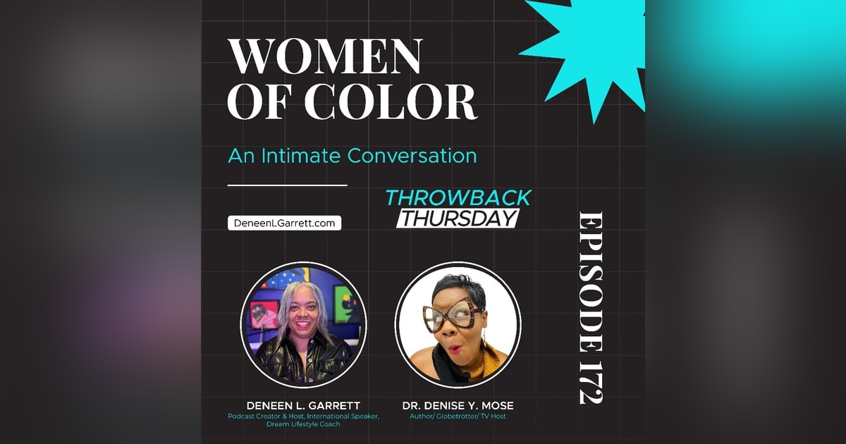 Embrace Change & Say YES to New Experiences w/ Dr. Denise Y. Mose Embrace Change & Say YES to New Experiences w/ Dr. Denise Y. Mose