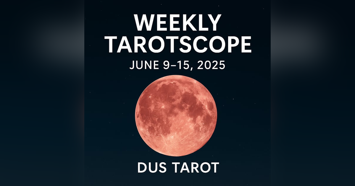 Scorpio Weekly Tarotscope | June 9–15, 2025 | Your Fresh Start Is Calling 🌑 Scorpio Weekly Tarotscope | June 9–15, 2025 | Your Fresh Start Is Calling 🌑
