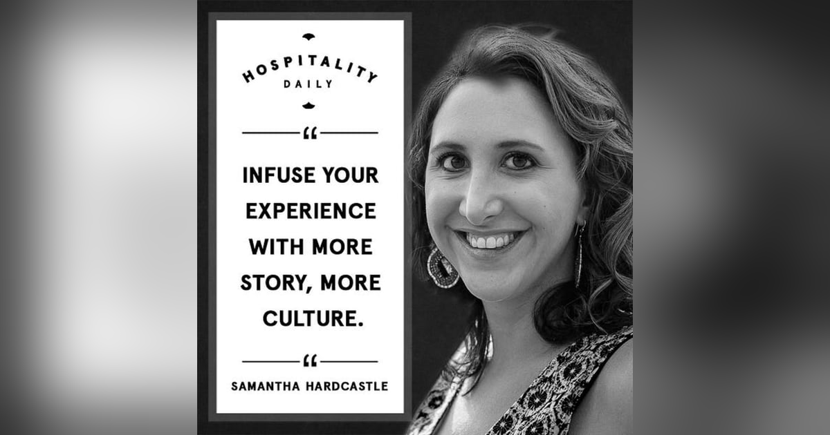 Infusing culture into experiences to create memories - Samantha Hardcastle Infusing culture into experiences to create memories - Samantha Hardcastle