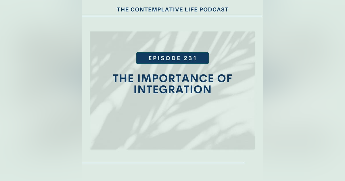 E 231 The Importance of Integration E 231 The Importance of Integration