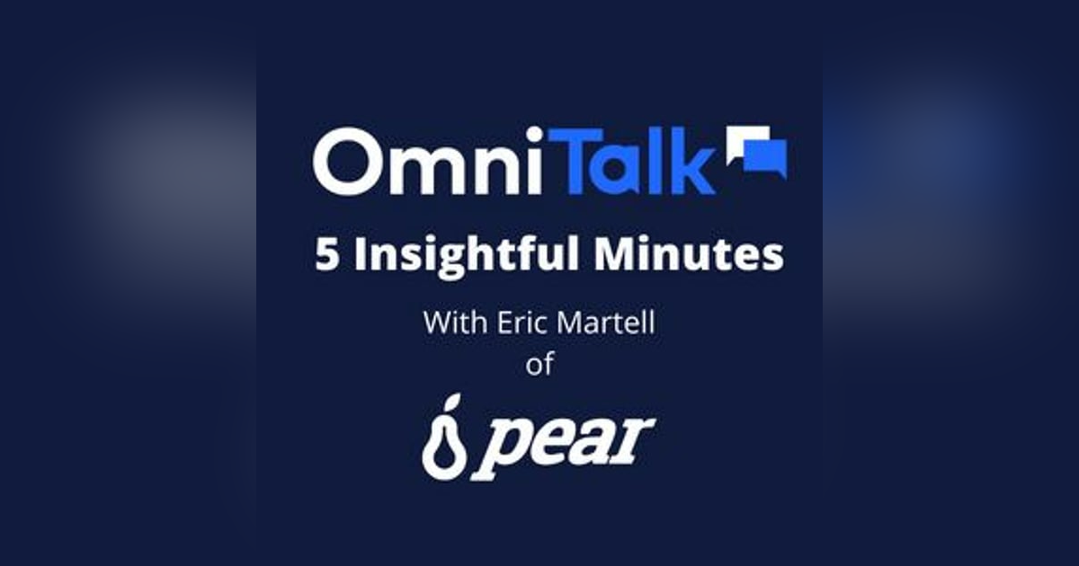 5 Insightful Minutes On Retail Commerce Enablement With Pear Commerce Founder Eric Martell 5 Insightful Minutes On Retail Commerce Enablement With Pear Commerce Founder Eric Martell