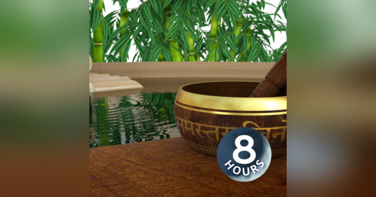 Tibetan Singing Bowls + Bamboo Water Fountain 8 Hours | White Noise with Relaxing Sleep Music Tibetan Singing Bowls + Bamboo Water Fountain 8 Hours | White Noise with Relaxing Sleep Music
