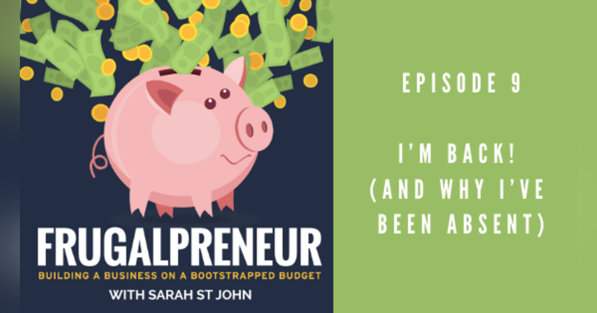 I'm Back! (And Why I've Been Absent) I'm Back! (And Why I've Been Absent)