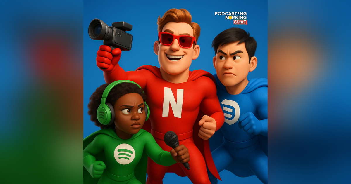 294 - Netflix Eyes Podcasts, Descript Enhances AI & Spotify Boasts $100M Payouts 294 - Netflix Eyes Podcasts, Descript Enhances AI & Spotify Boasts $100M Payouts