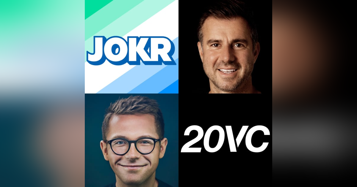 20VC: The Memo: Never Before Revealed Metrics; A Full Breakdown of Unit Economics Behind JOKR, How Does Emerging Markets Compare to Developed Economies & The Biggest Misnomers on Quick Commerce with Ralf Wenzel, Founder & CEO @ JOKR 20VC: The Memo: Never Before Revealed Metrics; A Full Breakdown of Unit Economics Behind JOKR, How Does Emerging Markets Compare to Developed Economies & The Biggest Misnomers on Quick Commerce with Ralf Wenzel, Founder & CEO @ JOKR